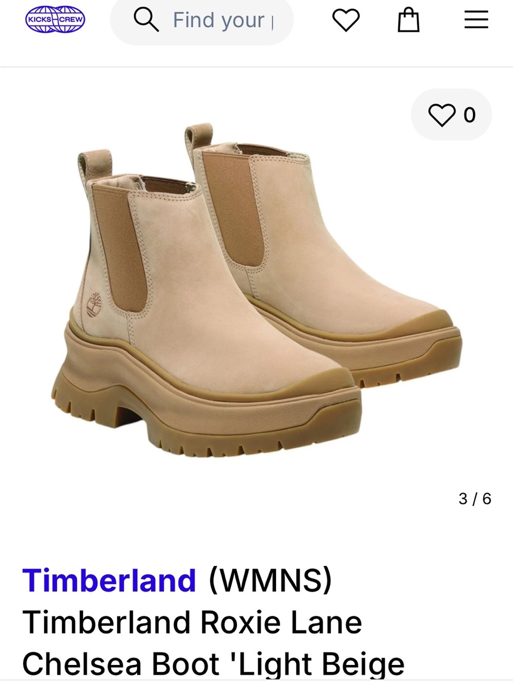 Timberland Roxie Lane platform Chelsea boots - Picture 2 of 8